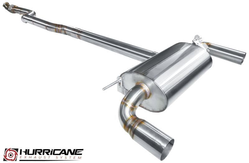 BMW 435i - HURRICANE DUPLEX AUSPUFF ANLAGE AB KATALYSATOR Ø 89MM – Bild 2