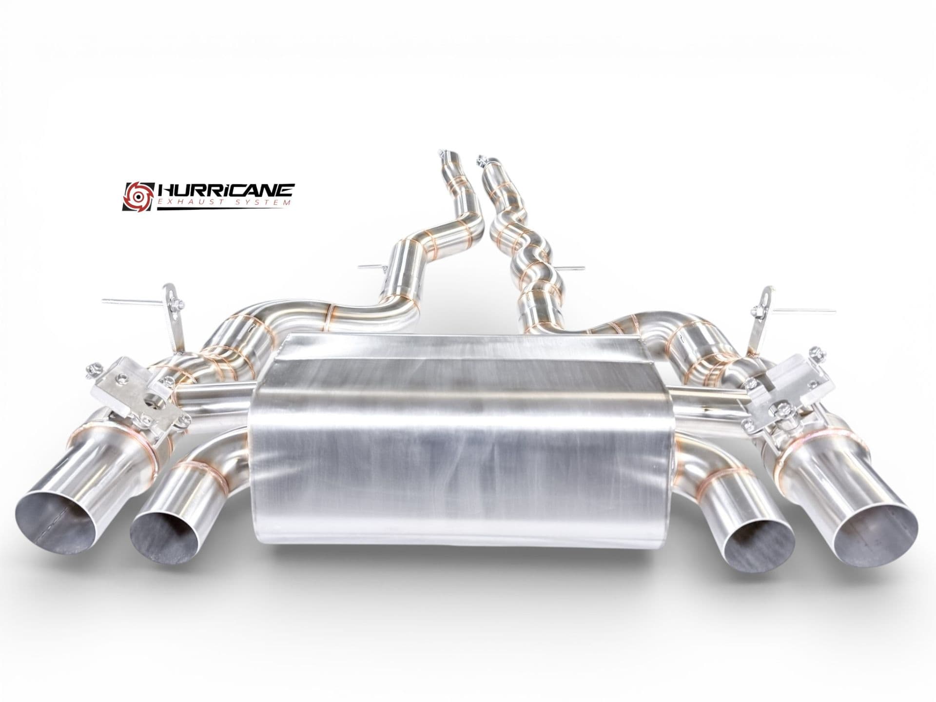 BMW M3 - HURRICANE DUPLEX SPORTAUSPUFF ANLAGE EQUAL LENGTH Ø 89MM – Bild 2