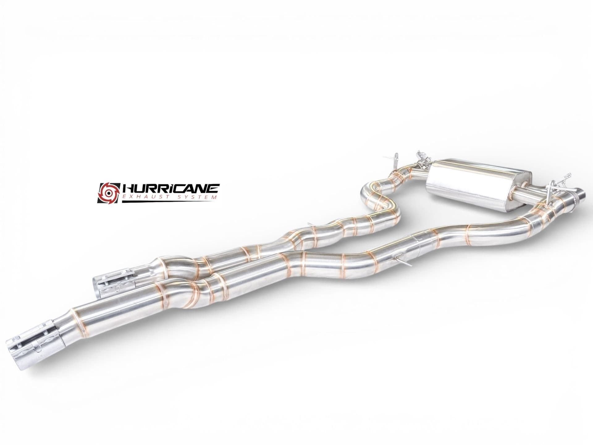 BMW M3 - HURRICANE DUPLEX SPORTAUSPUFF ANLAGE EQUAL LENGTH Ø 89MM – Bild 3