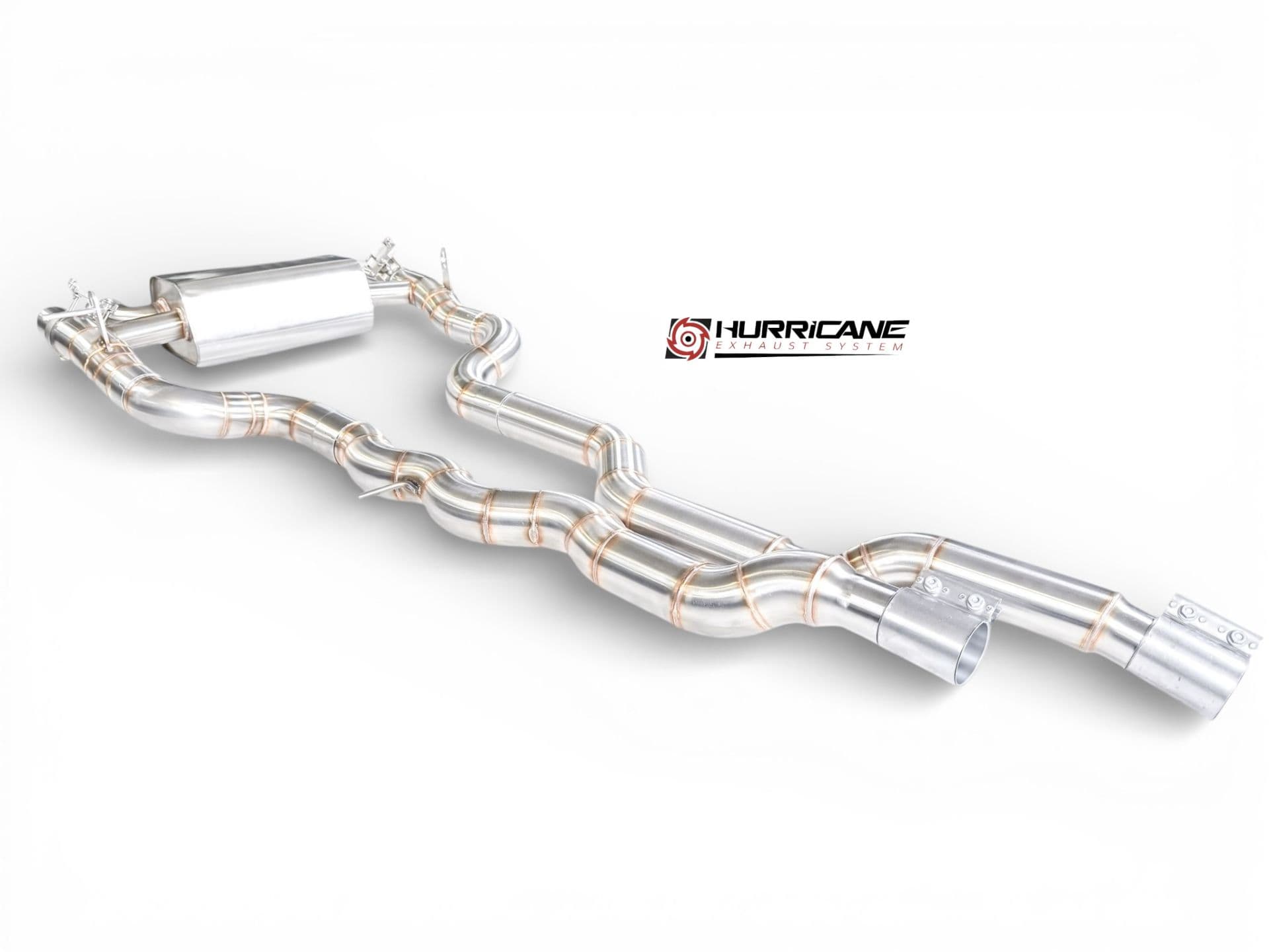 BMW M3 - HURRICANE DUPLEX SPORTAUSPUFF ANLAGE EQUAL LENGTH Ø 89MM – Bild 4
