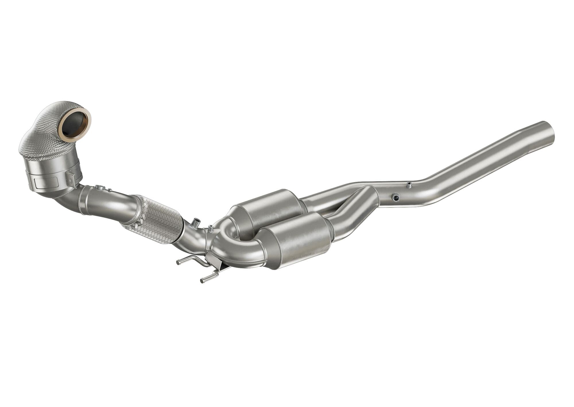 SKODA OCTAVIA 4X4 - DOWNPIPE MIT 200 ZELLEN SPORT KATALYSATOR