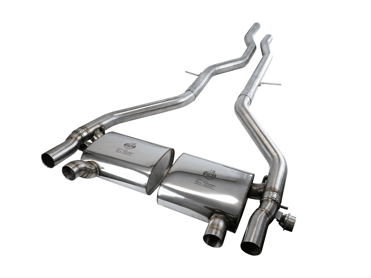 BMW M4 F82 - EGO-X Ø 70MM DUPLEX SPORTAUSPUFFANLAGE
