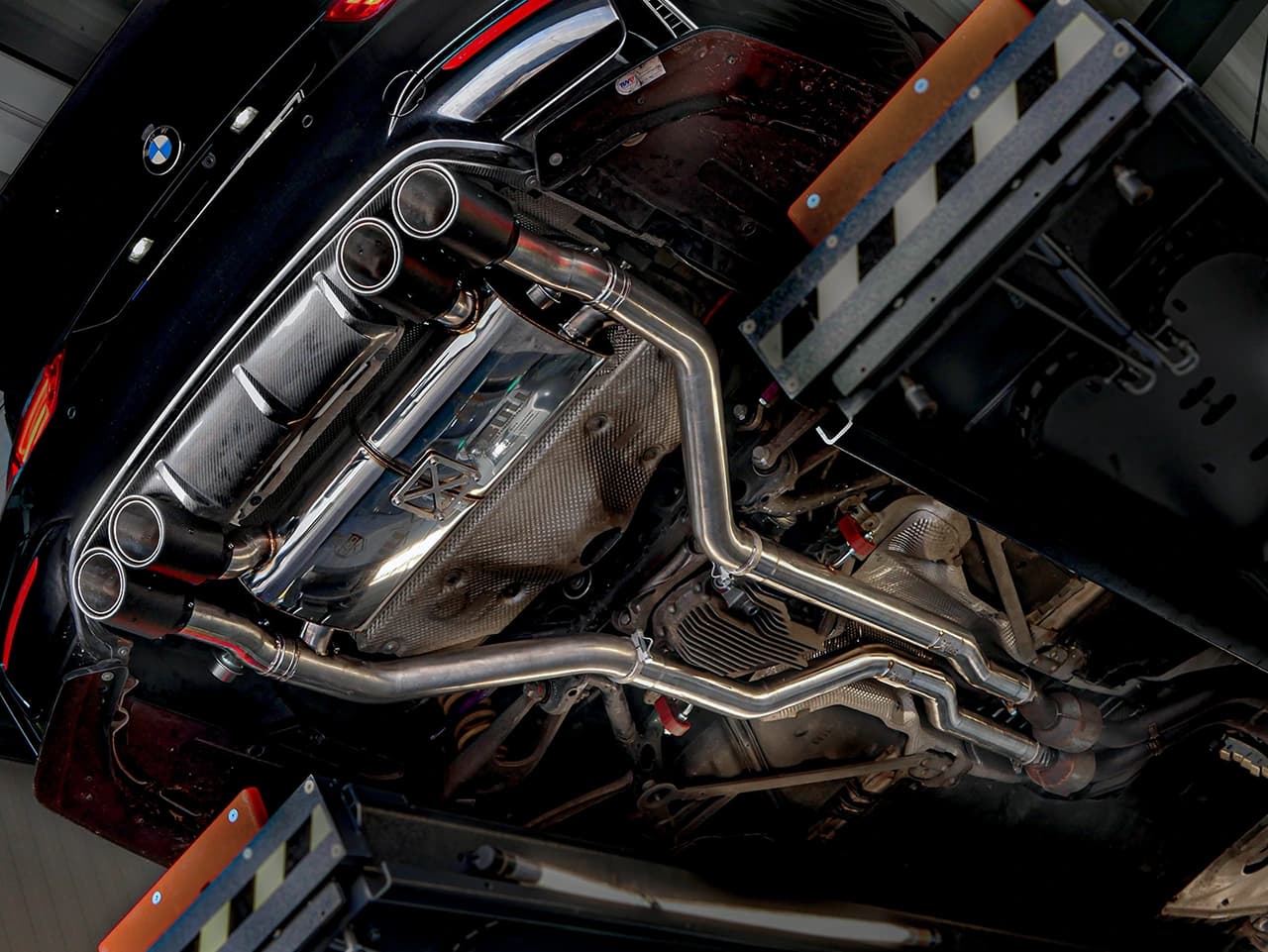 BMW M4 F82 - EGO-X Ø 70MM DUPLEX SPORTAUSPUFFANLAGE – Bild 5