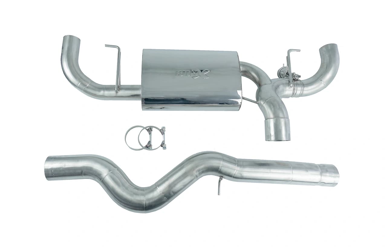 BMW 320i - EGO-X DUPLEX SPORTAUSPUFF ANLAGE AB OPF Ø 89MM – Bild 3