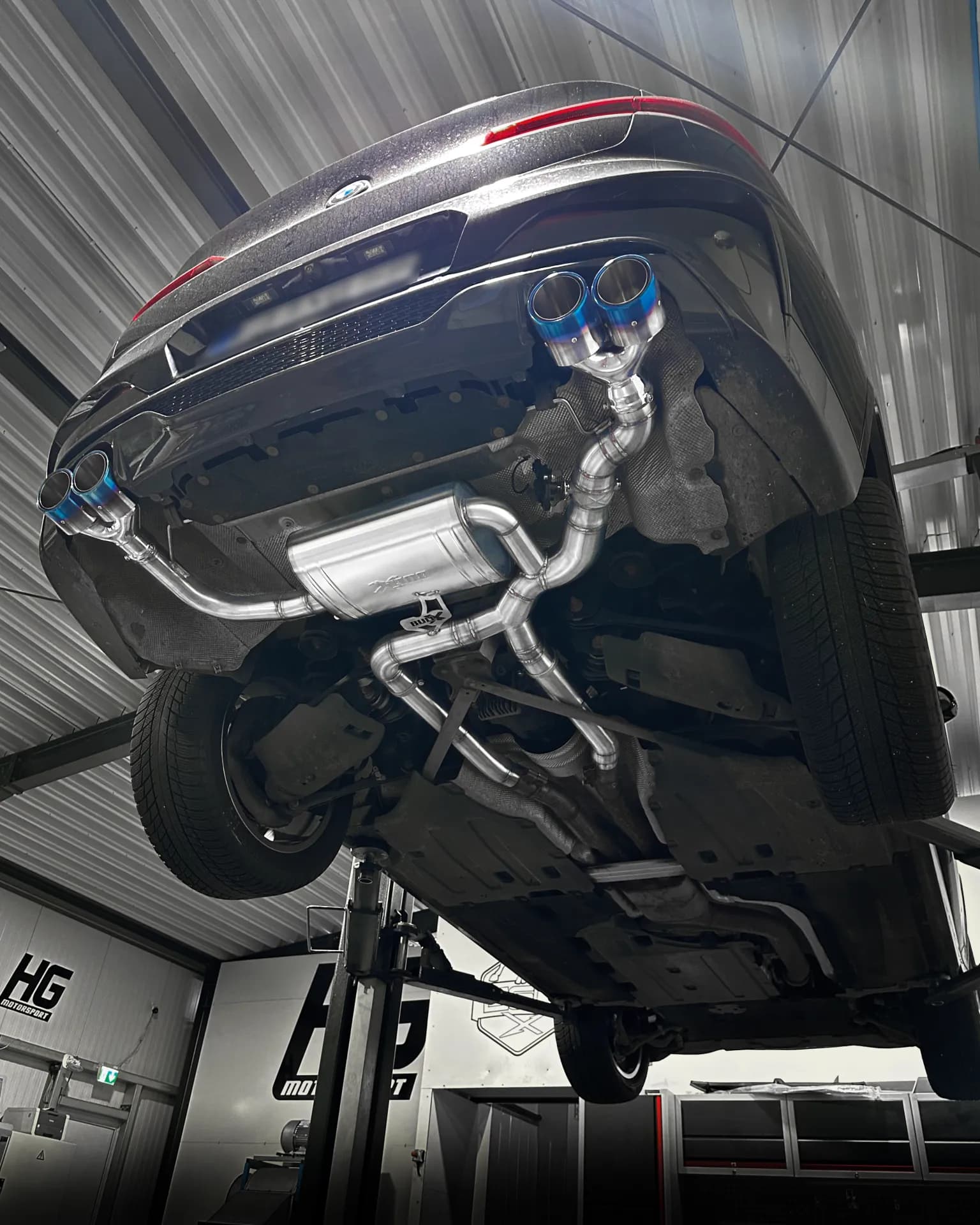 BMW X3 M40i - EGO-X DUPLEX SPORTAUSPUFF ANLAGE Ø 89MM – Bild 4