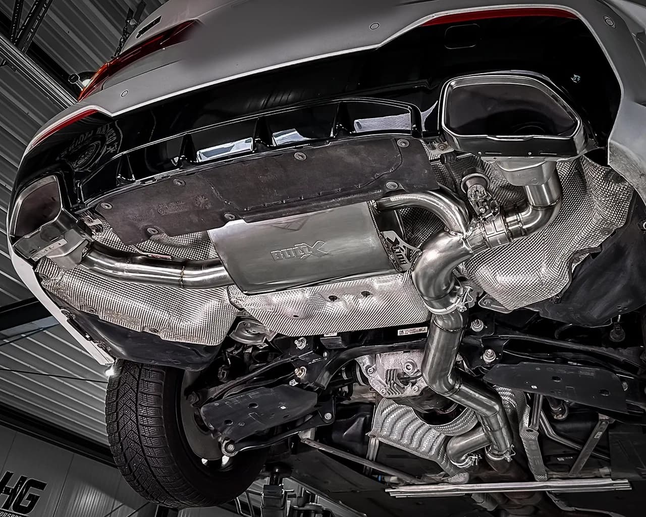 BMW M440i xDrive - EGO-X DUPLEX SPORTAUSPUFF ANLAGE Ø 89MM – Bild 2