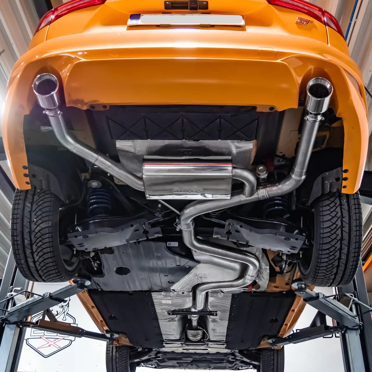 FORD FOCUS ST TURNIER - EGO-X DUPLEX AUSPUFF ANLAGE AB OPF – Bild 2