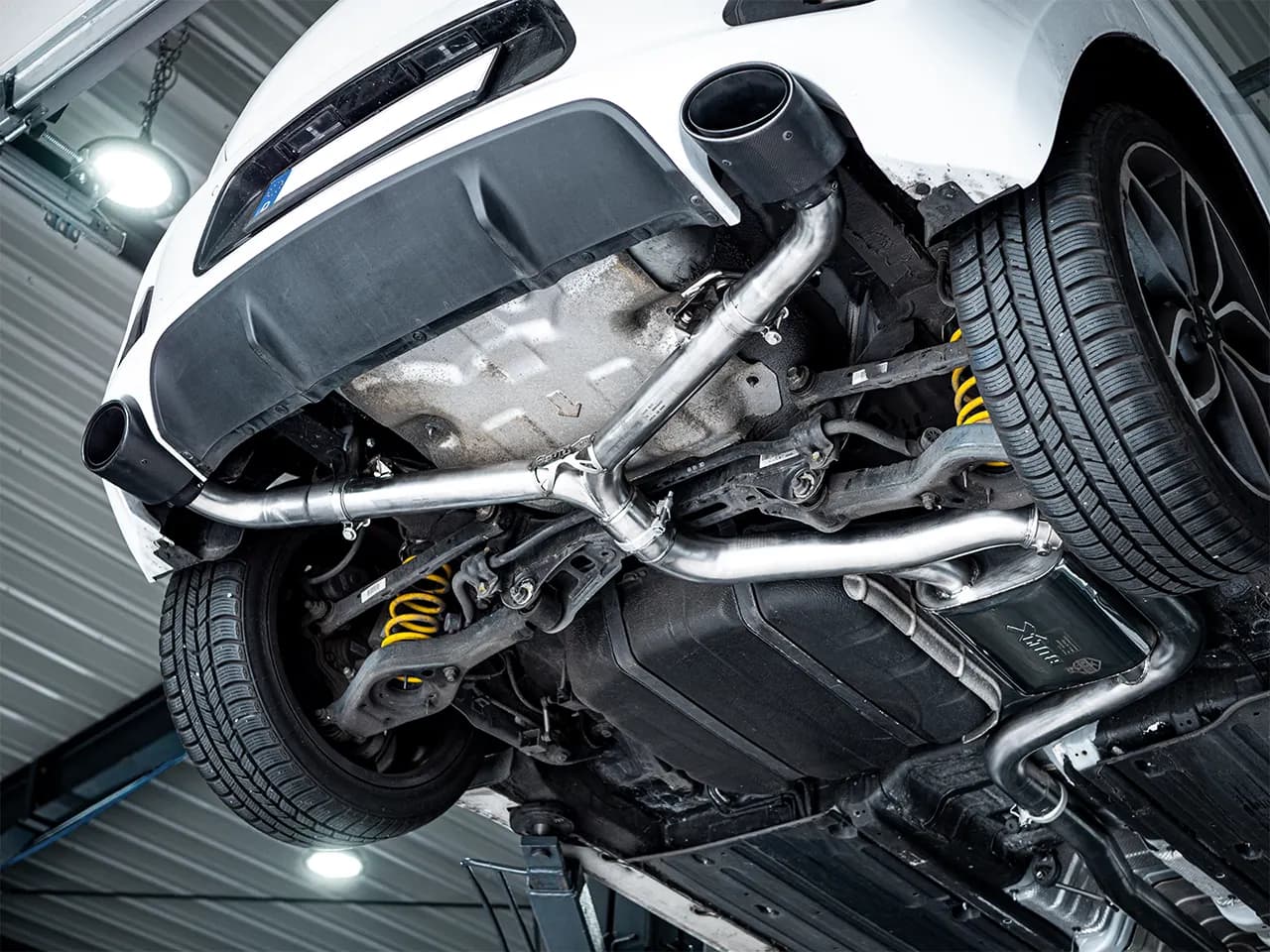 KIA CEE'D GT - BULL-X DUPLEX SPORTAUSPUFF ANLAGE AB KAT Ø 76MM – Bild 3