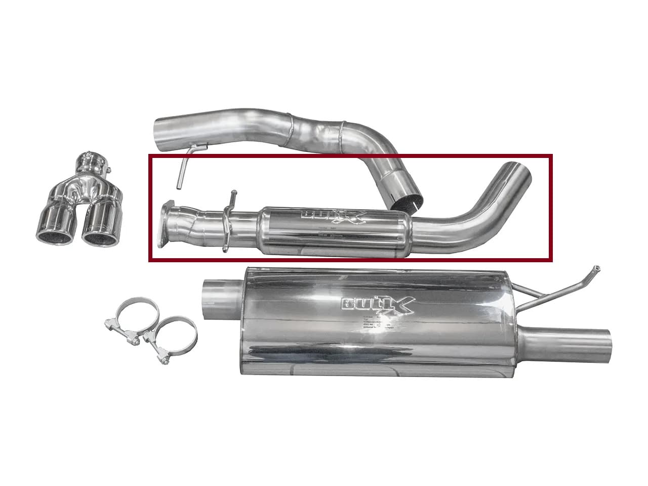 VW GOLF 4 - BULL-X VORSCHALLDÄMPFER – Bild 2
