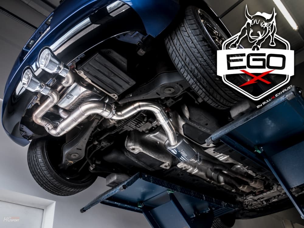 VW GOLF 6 R - EGO-X AUSPUFF ANLAGE AB KATALYSATOR – Bild 2