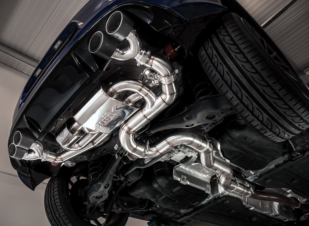 VW GOLF 7 R - DUPLEX SPORTAUSPUFF ANLAGE AB KAT – Bild 2