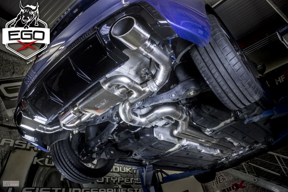 AUDI RS3 SPORTBACK - EGO-X DUPLEX AUSPUFF ANLAGE AB KATALYSATOR – Bild 2