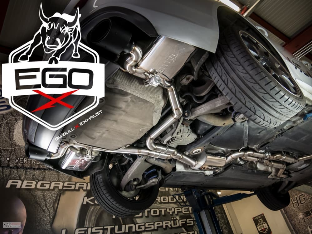 AUDI S5 CABRIO - EGO-X DUPLEX SPORTAUSPUFF ANLAGE AB KAT – Bild 2