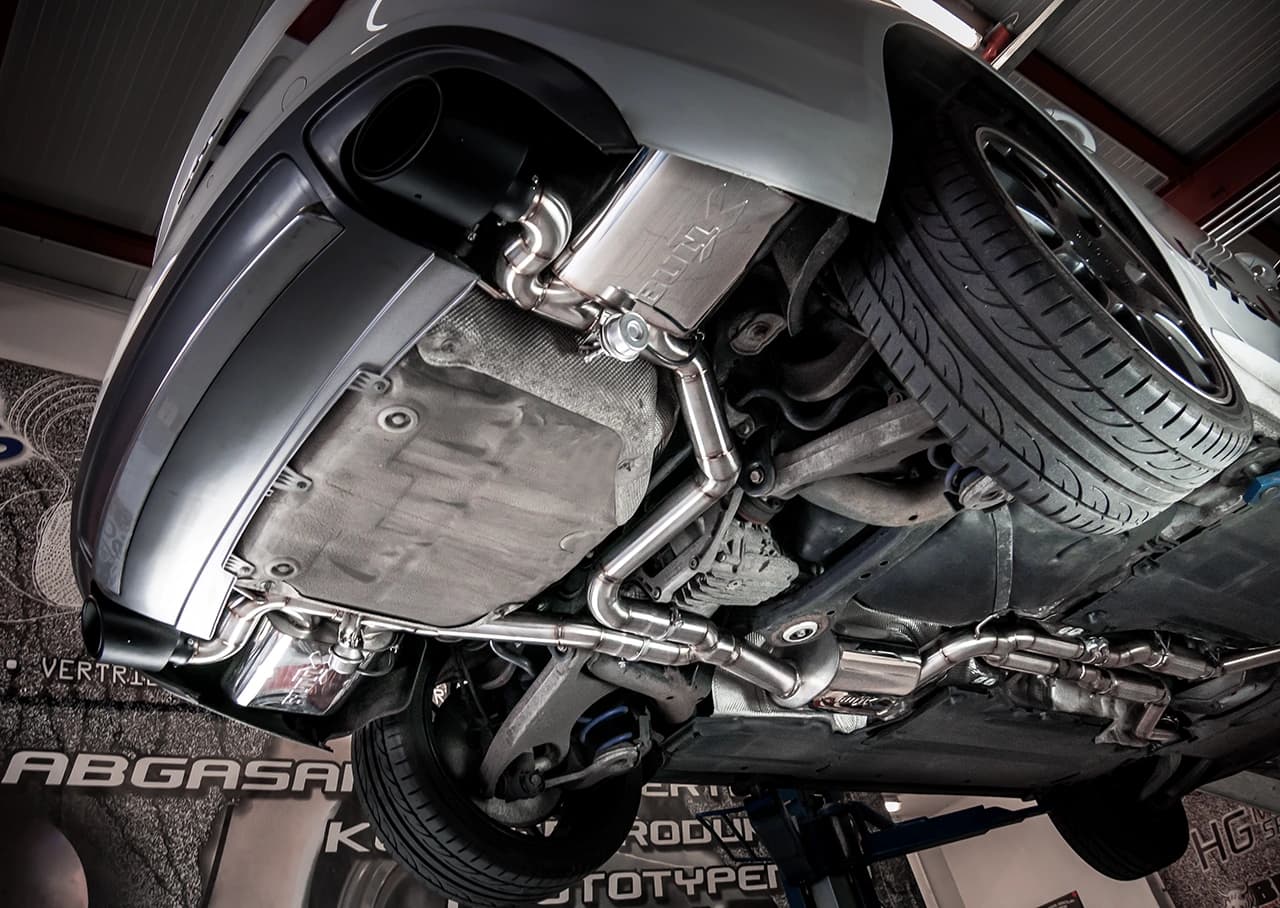 AUDI S5 CABRIO - EGO-X DUPLEX SPORTAUSPUFF ANLAGE AB KAT – Bild 5