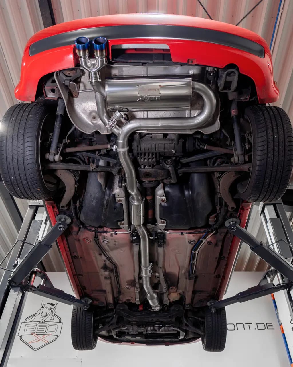 AUDI S3 - SPORT AUSPUFF ANLAGE AB KAT Ø 76MM – Bild 2