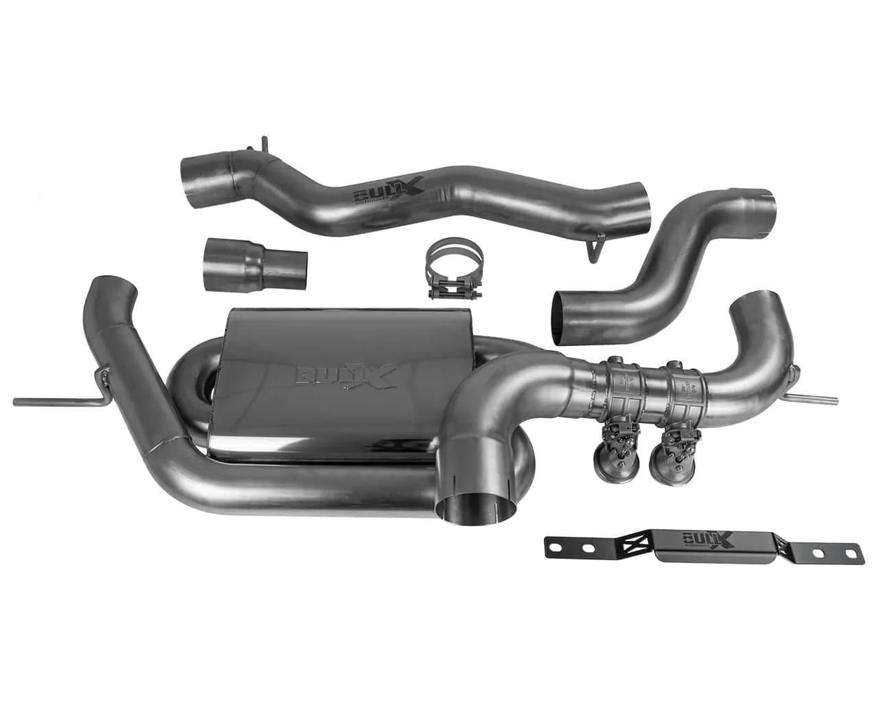 VW GOLF 7.5 R - EGO-X Ø 89MM DUPLEX SPORTAUSPUFF ANLAGE AB OPF – Bild 4