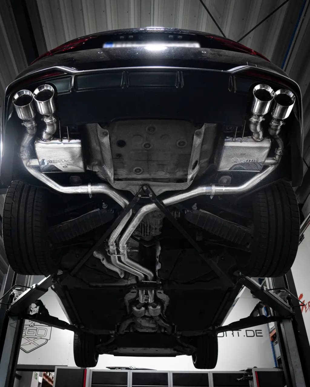 AUDI S5 COUPE - EGO-X DUPLEX AUSPUFF ANLAGE AB KATALYSATOR – Bild 2