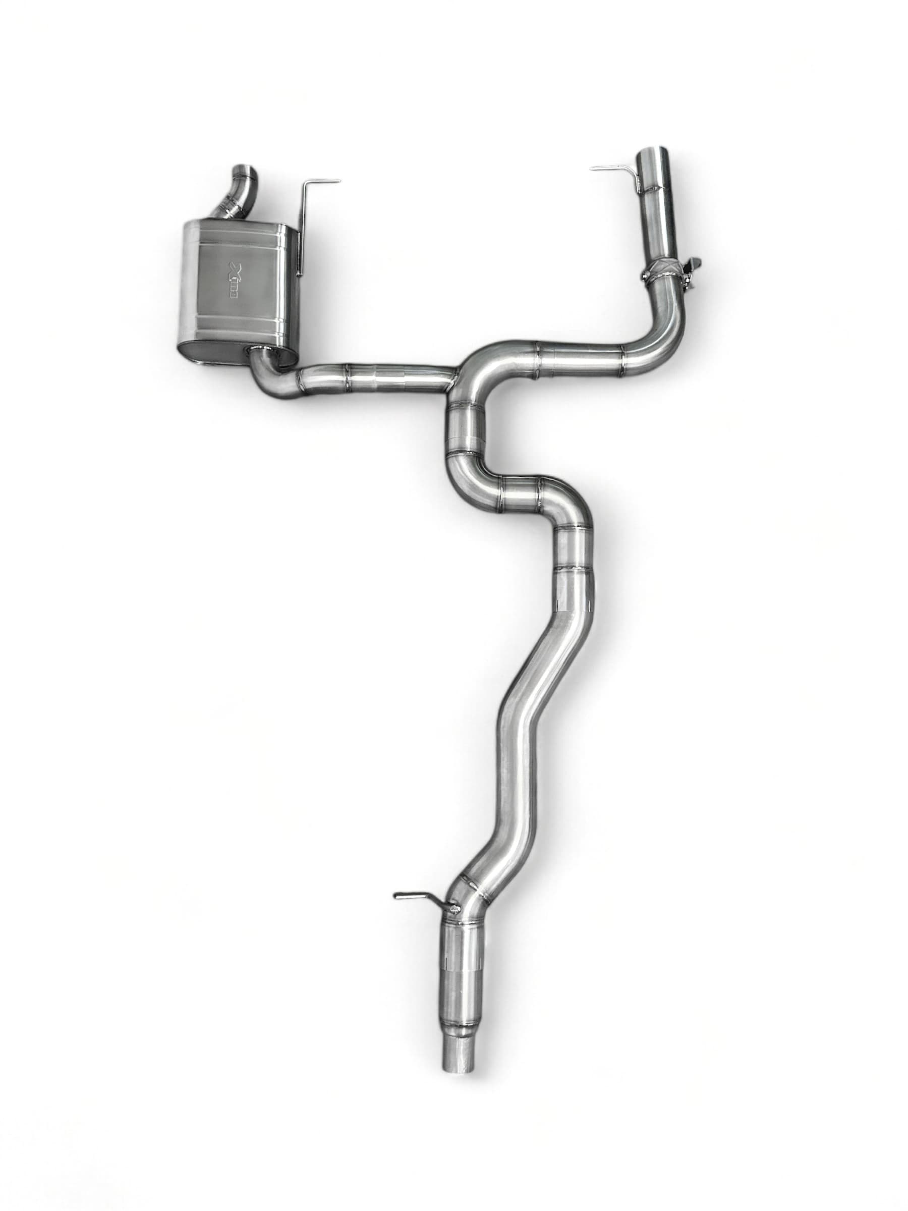 VW GOLF 8 R VARIANT - DUPLEX SPORTAUSPUFF ANLAGE AB OPF Ø 89MM – Bild 2