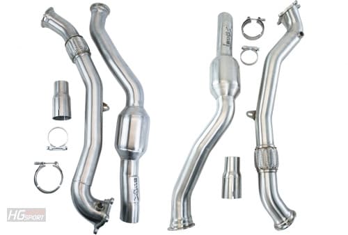 AUDI S6 - BULL-X DOWNPIPE MIT/OHNE CAT – Bild 2