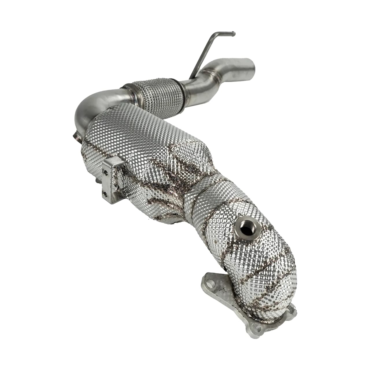 SKODA RAPID SPACEBACK - BULL-X DOWNPIPE MIT 200 ZELLEN HJS SPORT-KATALYSATOR – Bild 3