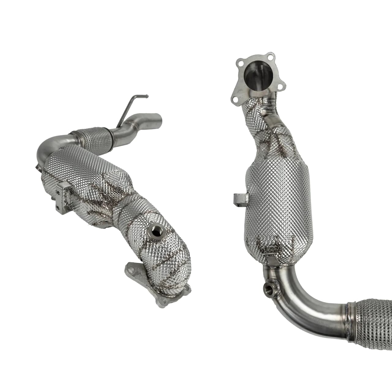 SKODA RAPID SPACEBACK - BULL-X DOWNPIPE MIT 200 ZELLEN HJS SPORT-KATALYSATOR – Bild 4
