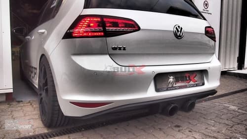 VW GOLF 7 GTI - SPORT AUSPUFF R OPTIK – Bild 2
