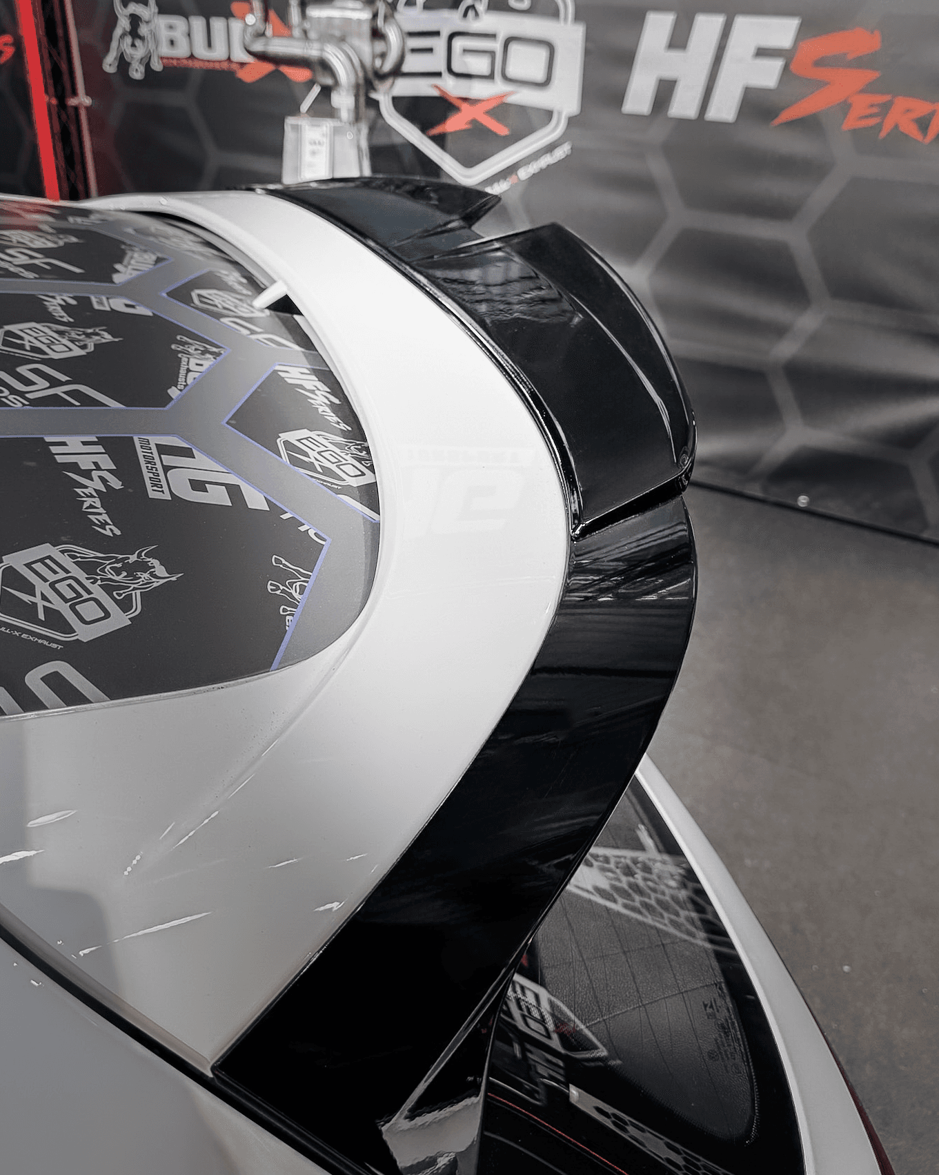 VW GOLF 8 GTI - HG-MOTORSPORT DACHSPOILER LIPPE ANSATZ – Bild 5