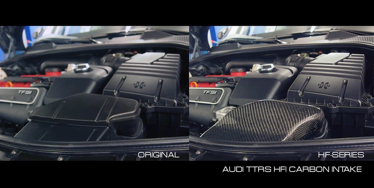 HF-Series Carbon Ansaugstutzen für Audi TT/ TTS/ TTRS 8J – Bild 3