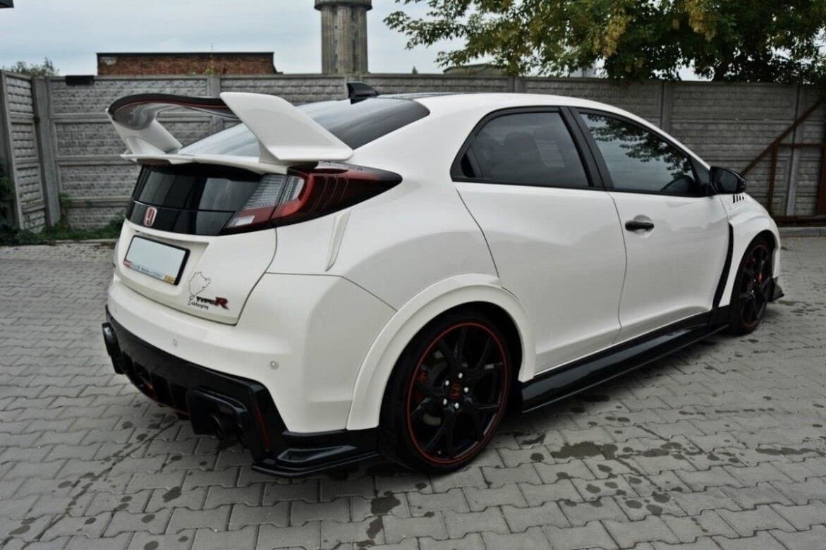 HONDA CIVIC TYPE R - MAXTON DESIGN HECK ANSATZ SIDE FLAPS – Bild 3