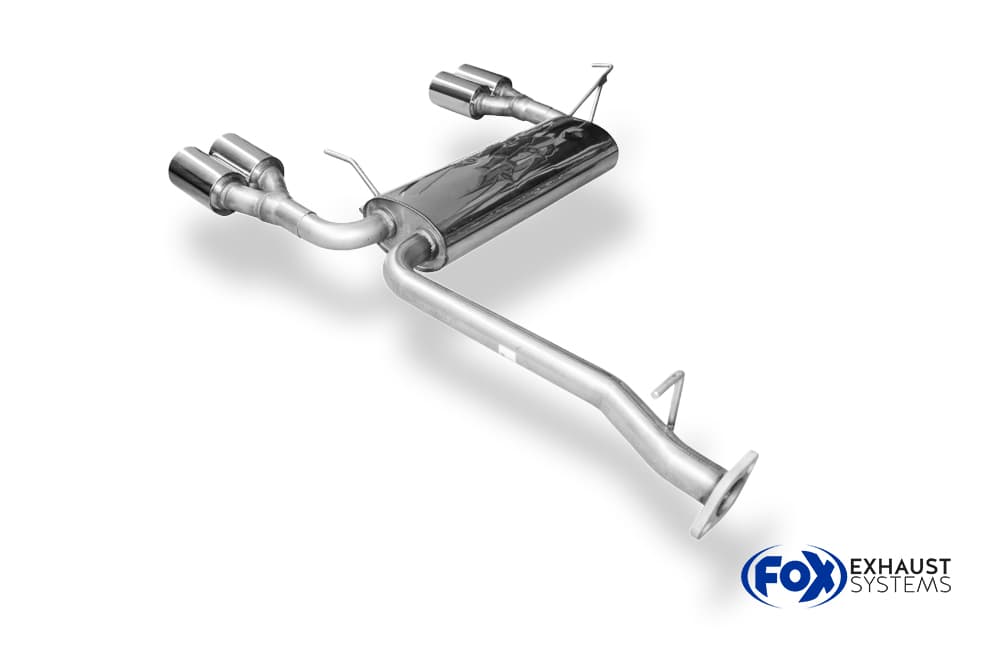 HONDA PRELUDE - FOX DUPLEX SPORTAUSPUFF QUER – Bild 3