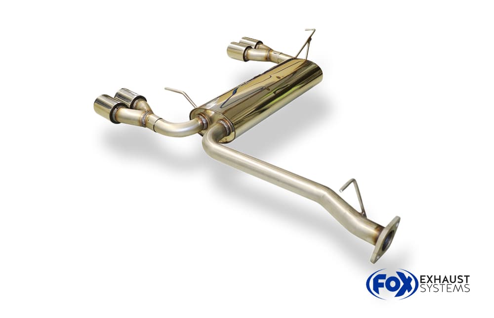HONDA PRELUDE - FOX DUPLEX SPORTAUSPUFF QUER – Bild 3