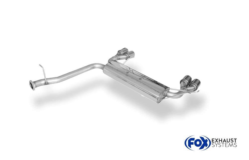 HONDA PRELUDE - FOX DUPLEX SPORTAUSPUFF QUER – Bild 4