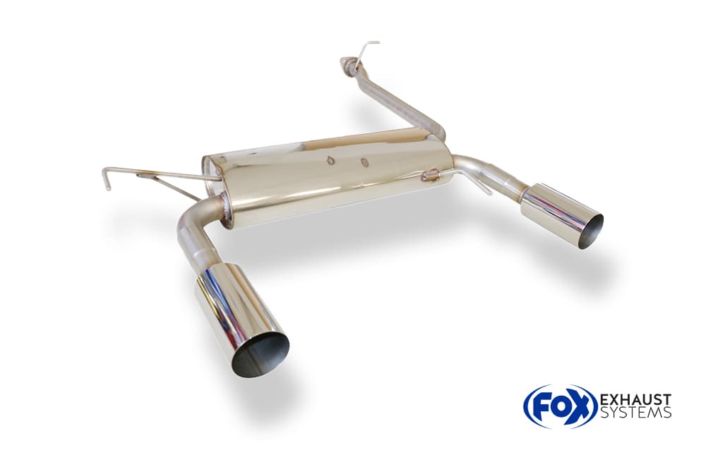 HONDA PRELUDE - FOX DUPLEX SPORTAUSPUFF QUER – Bild 2