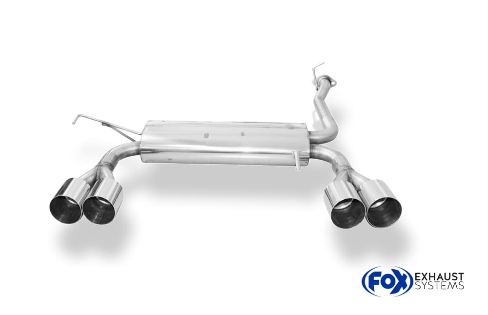 HONDA PRELUDE - FOX DUPLEX SPORTAUSPUFF QUER – Bild 2