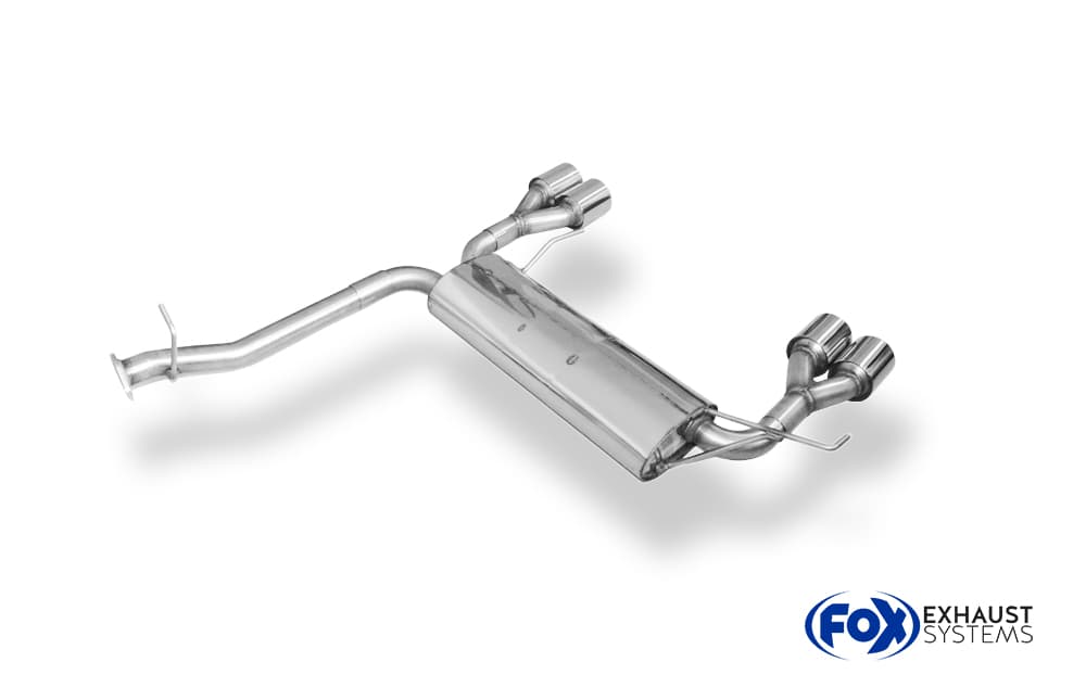 HONDA PRELUDE - FOX DUPLEX SPORTAUSPUFF QUER – Bild 3