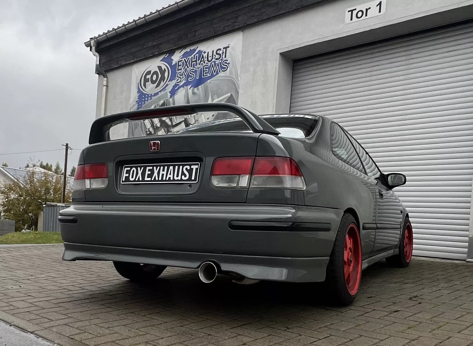 HONDA CIVIC - FOX SPORT AUSPUFF – Bild 3