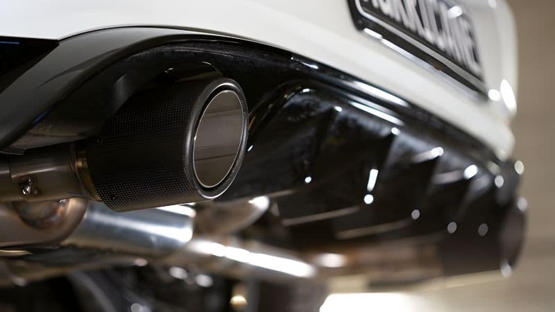 VW GOLF 7 GTI - HURRICANE Ø 89MM DUPLEX SPORTAUSPUFF ANLAGE AB KAT V.3 – Bild 3
