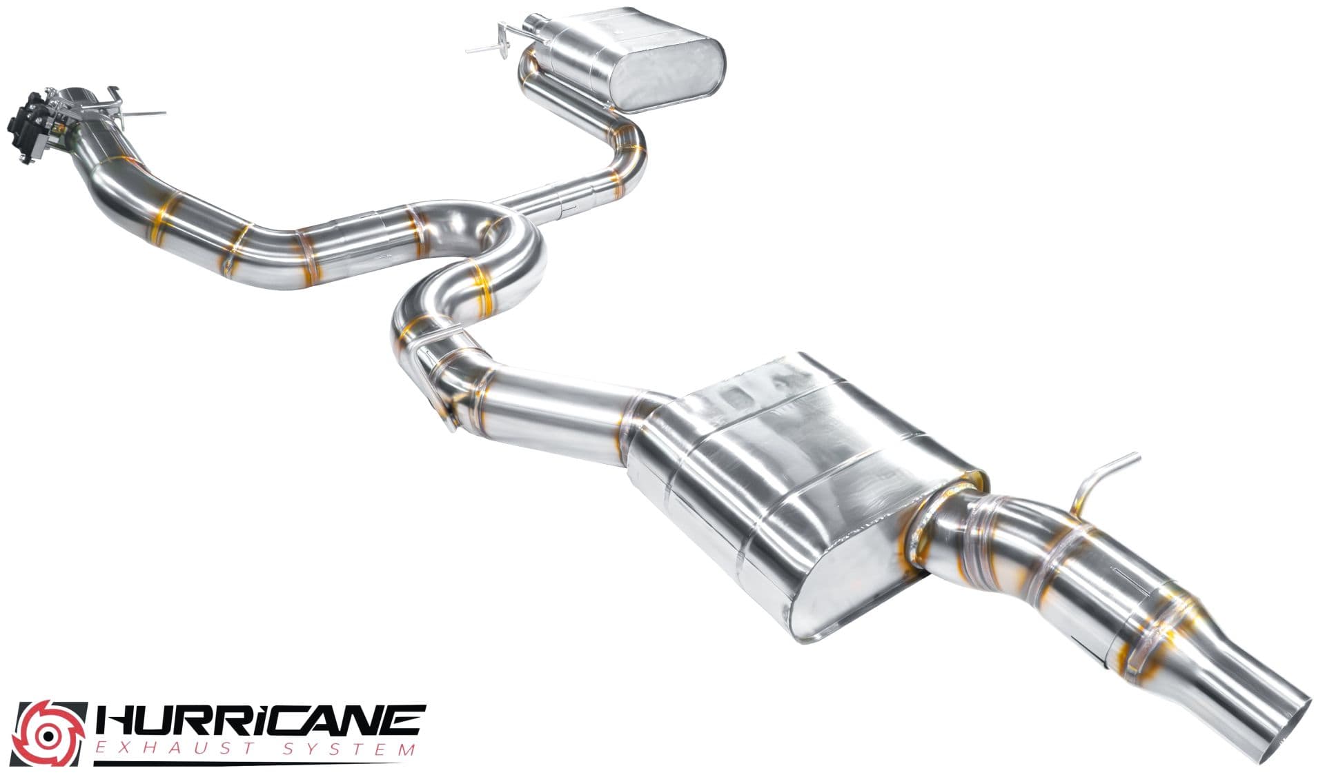 VW GOLF 7 R VARIANT - HURRICANE Ø 89MM DUPLEX SPORTAUSPUFF ANLAGE – Bild 3