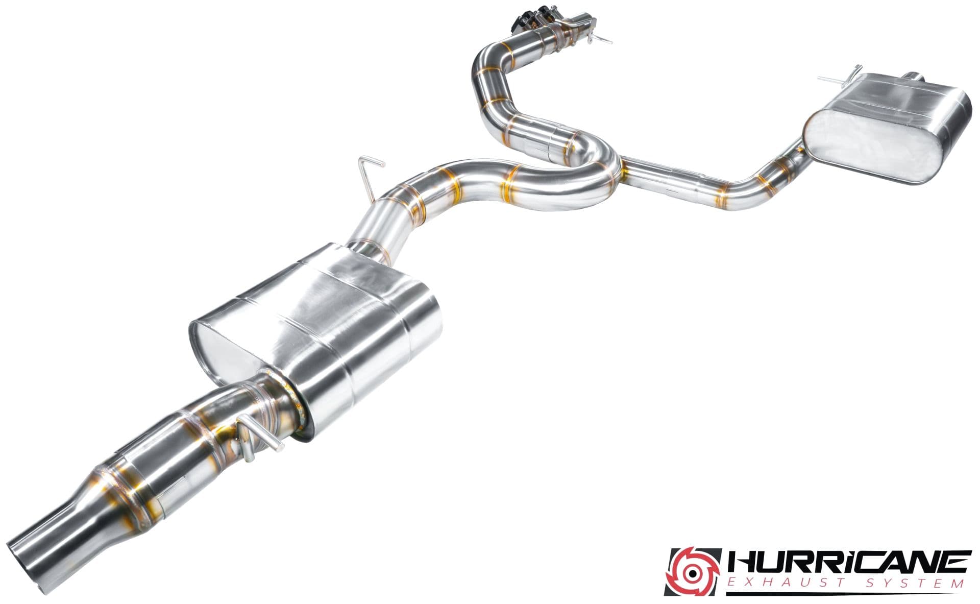 VW GOLF 7 R VARIANT - HURRICANE Ø 89MM DUPLEX SPORTAUSPUFF ANLAGE – Bild 4