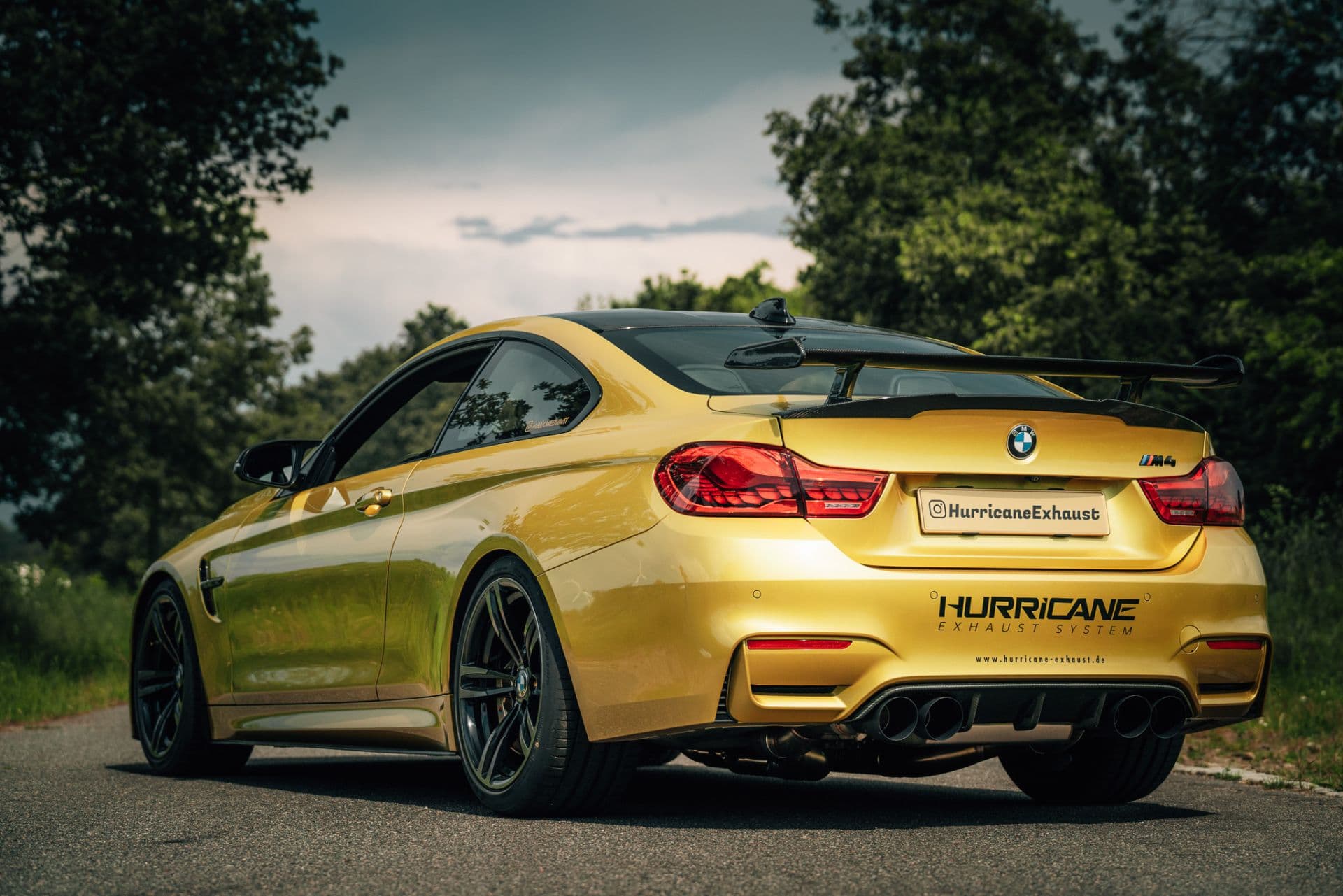 BMW M4 - HURRICANE DUPLEX SPORTAUSPUFF ANLAGE Ø 89MM – Bild 3
