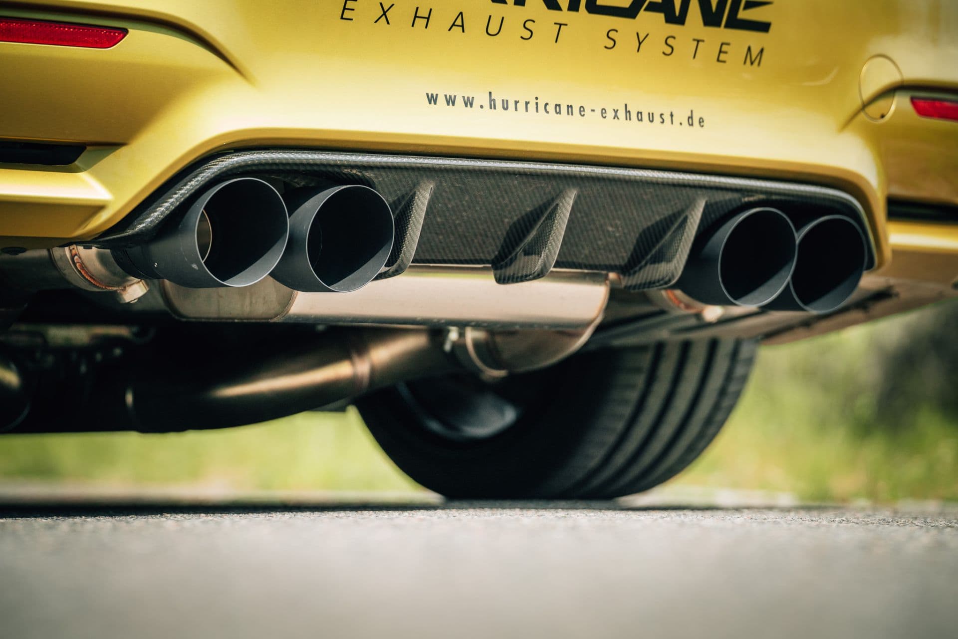 BMW M4 - HURRICANE DUPLEX SPORTAUSPUFF ANLAGE Ø 89MM – Bild 4