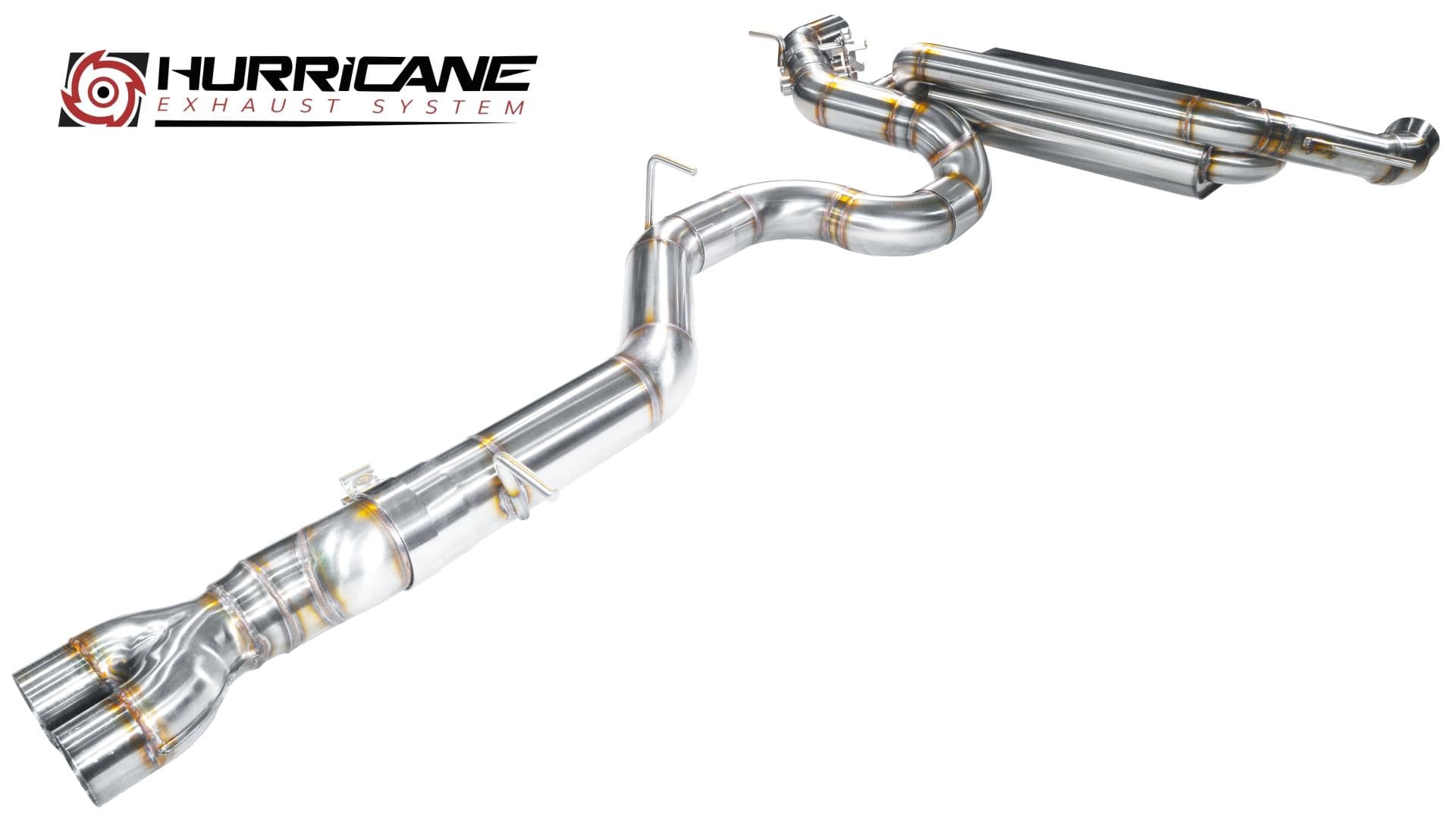AUDI TTRS - HURRICANE DUPLEX SPORTAUSPUFF ANLAGE AB KAT Ø 89MM – Bild 3