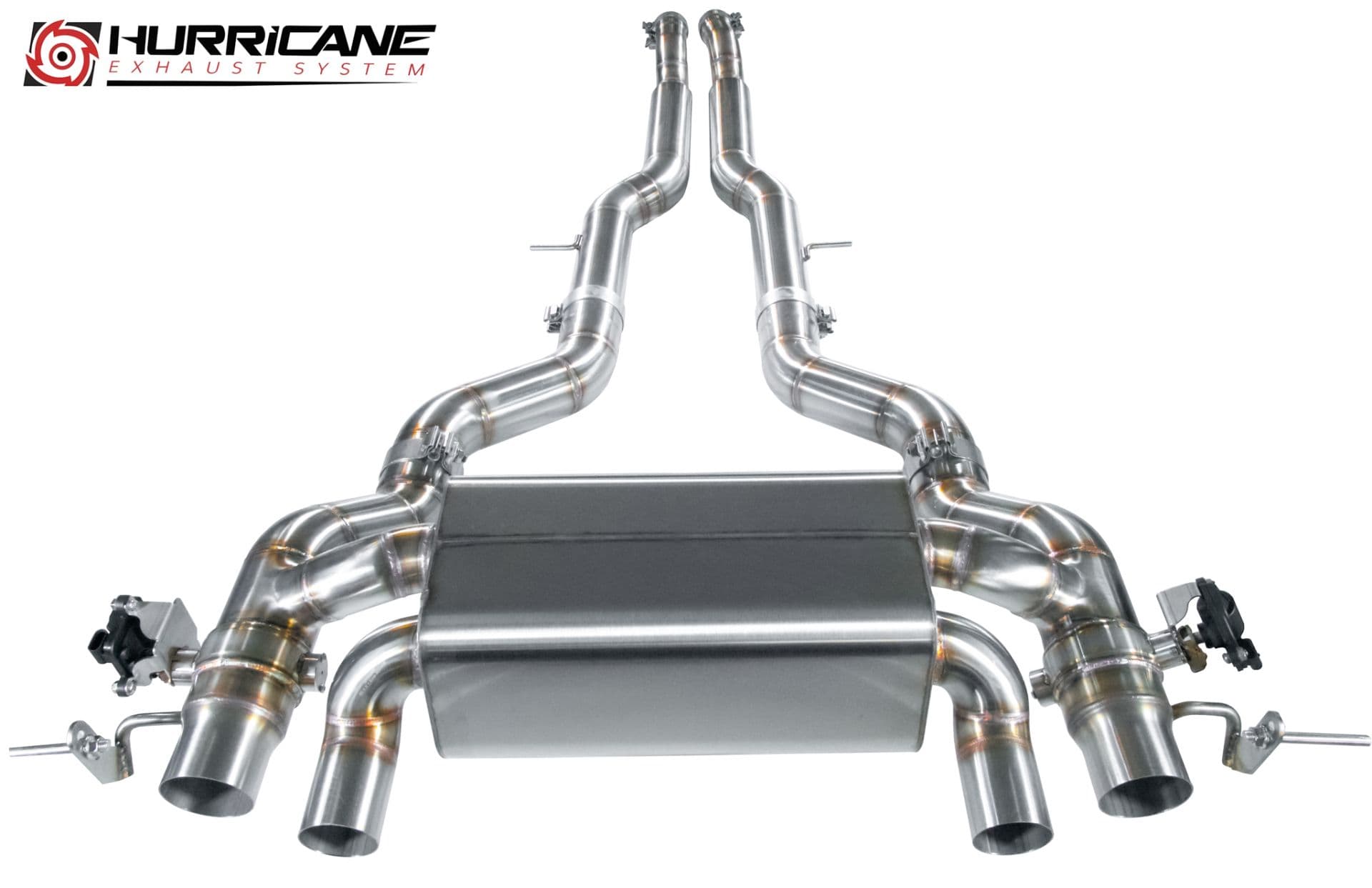 BMW M3 - HURRICANE DUPLEX SPORTAUSPUFF ANLAGE Ø 89MM – Bild 2
