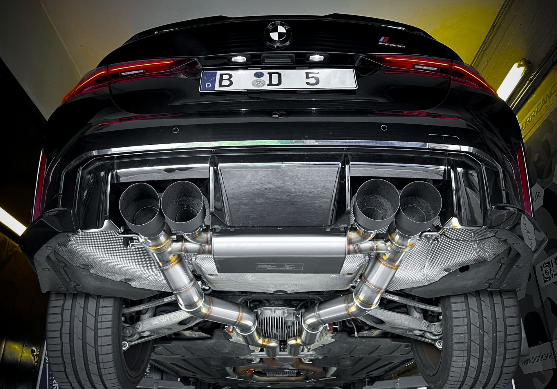 BMW M4 - HURRICANE DUPLEX SPORTAUSPUFF ANLAGE Ø 89MM – Bild 5