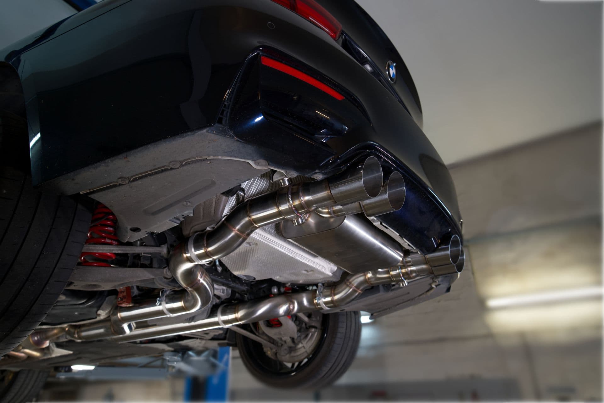 BMW M3 COMPETITION - HURRICANE DUPLEX SPORTAUSPUFF ANLAGE Ø 89MM – Bild 4