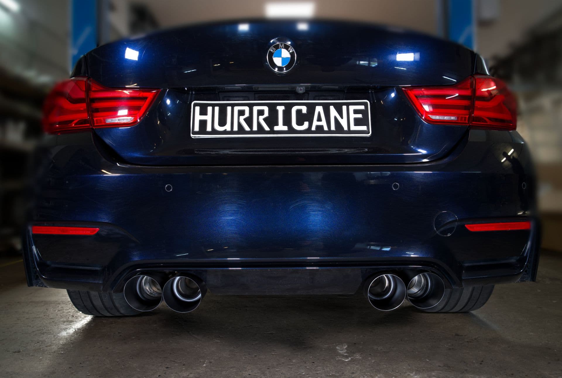 BMW M4 COMPETITION - HURRICANE DUPLEX SPORTAUSPUFF ANLAGE Ø 89MM – Bild 5