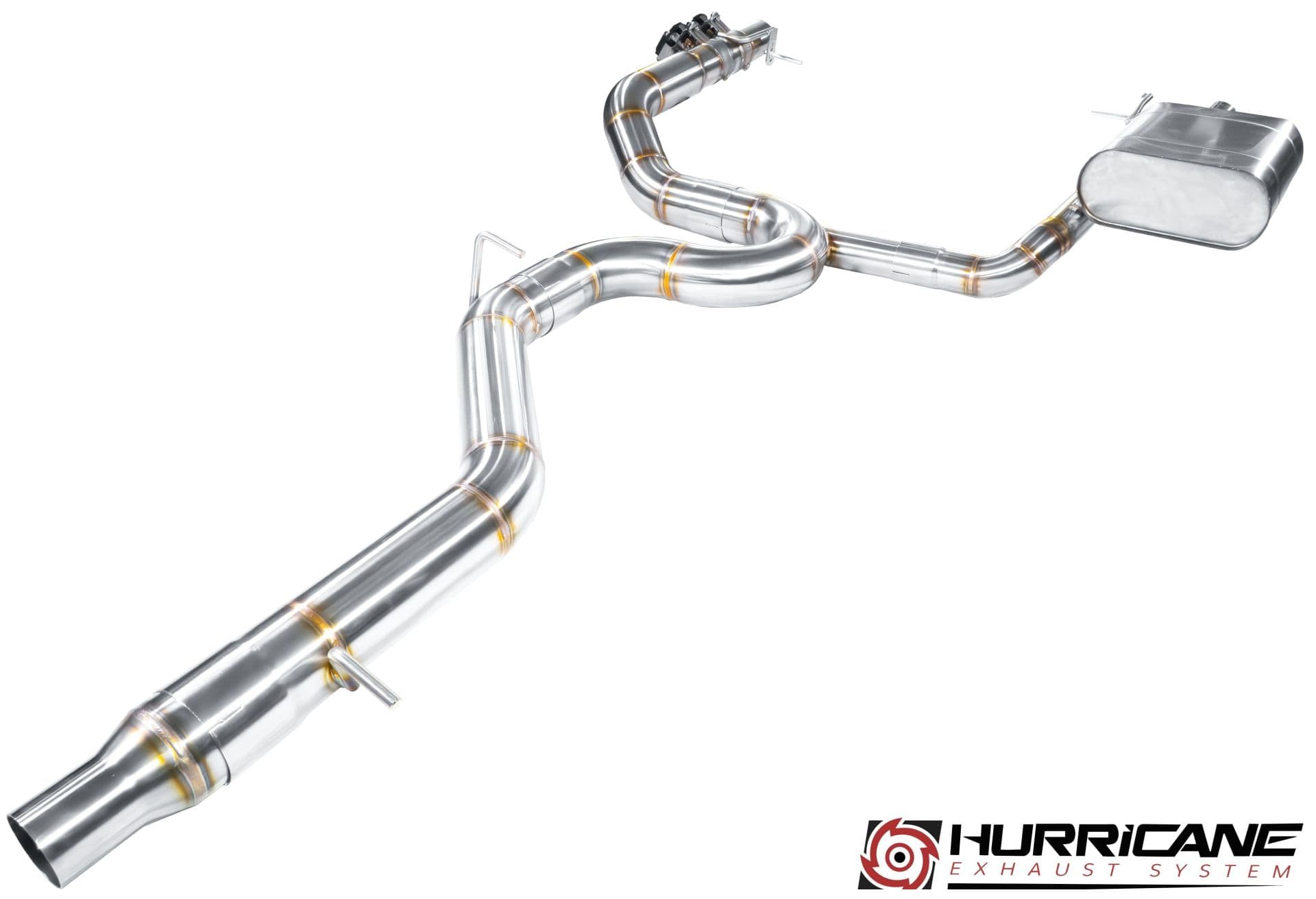 SEAT LEON CUPRA ST - HURRICANE Ø 89MM DUPLEX SPORTAUSPUFF ANLAGE AB OPF – Bild 4