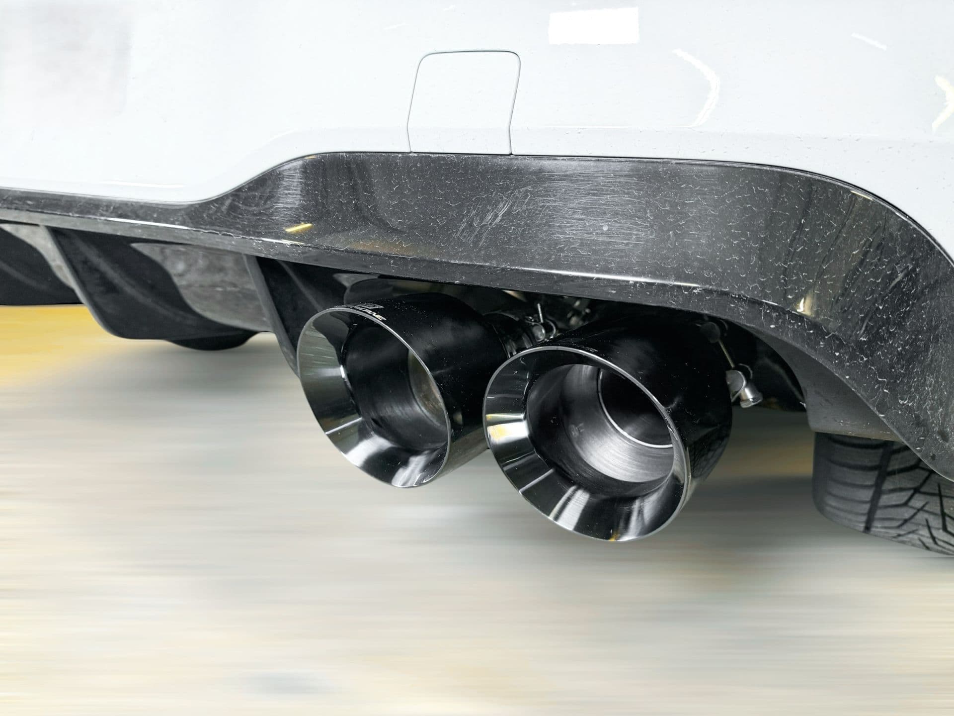 VW GOLF 8.5 R - HURRICANE DUPLEX SPORTAUSPUFF ANLAGE AB OPF Ø 89MM – Bild 3