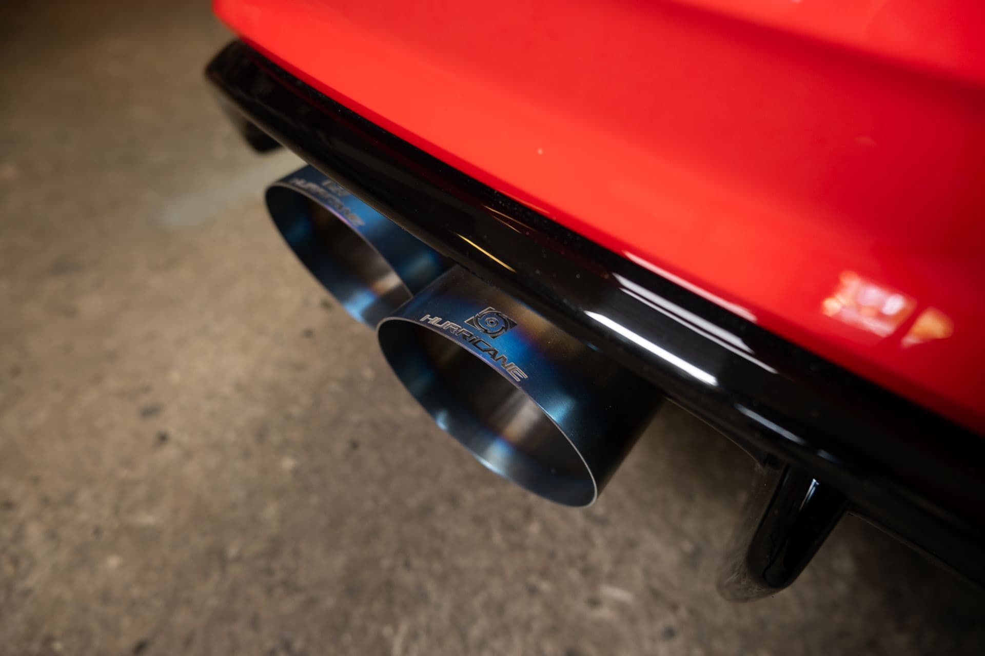 VW POLO GTI - HURRICANE SPORT AUSPUFF ANLAGE AB OPF Ø 89MM – Bild 4