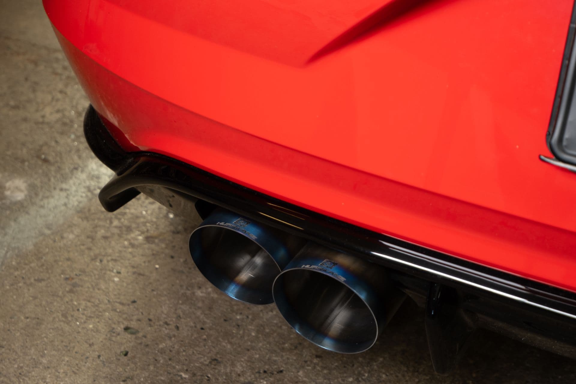 VW POLO GTI - HURRICANE SPORT AUSPUFF ANLAGE AB OPF Ø 89MM – Bild 5